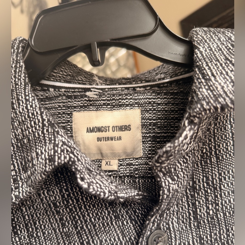 Amongst Others Outerwear Black and White Men's Jacket